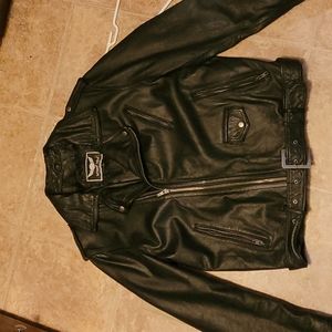 Mens motorcycle biker jacket Street Legal